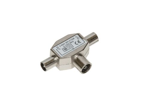 Rozdzielacz sygnału TV splitter 1x IEC / 2x IEC UR02