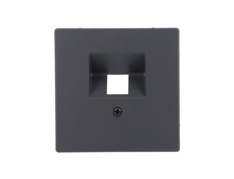 Merten System D Plakietka gniazda komputerowego 2xRJ45 antracyt MTN4522-6034