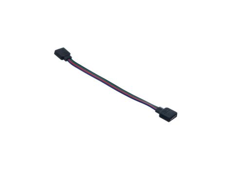 Złączka do taśmy led rgb 10mm ż+15cm+ż dwustronna żeńska