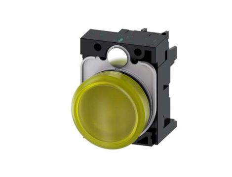 Lampka sygnalizacyjna kompletna 22mm żółta LED 24V AC-DC tworzywo przył śrubowe SIRIUS ACT 3SU1102-6AA30-1AA0