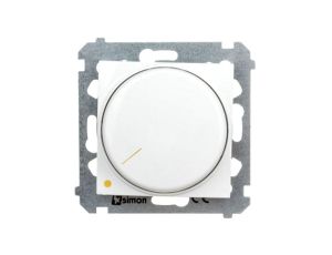 Simon 54 Ściemniacz obrotowy dwubiegunowy LED 5-215W biały DS9L2.01/11 WMDS-004xL2-011