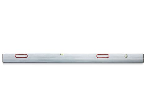 Łata murarska dwukomorowa BMI 200 cm z libellami i uchwytami 17-120-23