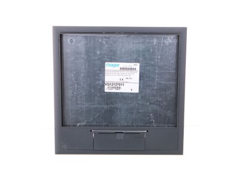 tehalit.VE-EE Pokrywa uchylna VQ12 244x244 wykładzina 12mm stal szary PA VQ12127011