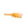 Kabel krosowy płaski patchcord U/UTP kat.6 żółty 2m 96414