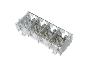 Listwa zaciskowa LG 4x95/35 termoplastyczna z osłoną TH35 E.4026