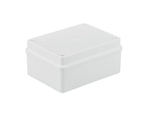 Puszka n/t hermetyczna 150x110x70 bez dławików IP65 biała S-BOX 316B