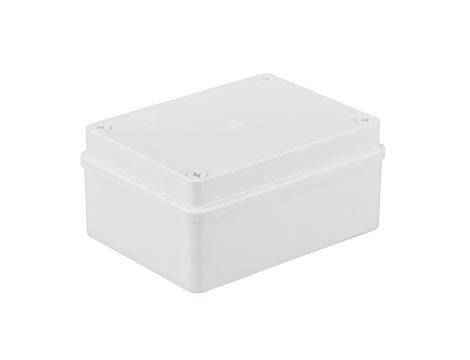 Puszka n/t hermetyczna 150x110x70 bez dławików IP65 biała S-BOX 316B