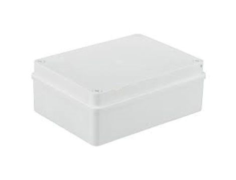 Puszka n/t hermetyczna 190x140x70 bez dławików IP65 biała S-BOX 416B