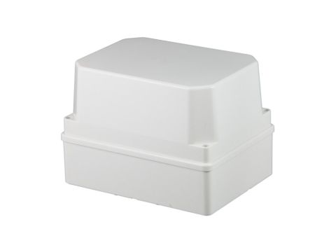 Puszka n/t hermetyczna 190x140x140 bez dławików wysoka IP65 szara S-BOX 416H