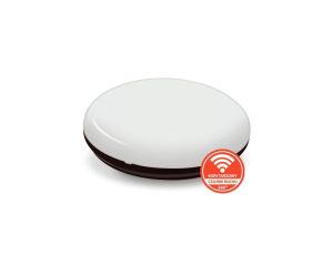 Plafon SUN n/t 13W AC 230V 50Hz 4000K (neutr.) 120 st. IP54 z koryt. czujnikiem ruchu 1370lm PL-SUN/LED/13W/CRK czarny