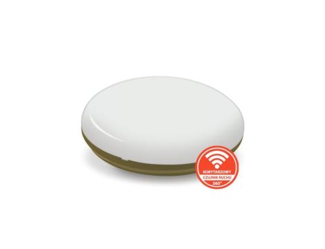 Plafon SUN n/t 13W AC 230V 50Hz 4000K (neutr.) 120 st. IP54 z koryt. czujnikiem ruchu 1370lm PL-SUN/LED/13W/CRK złoty