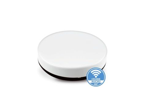 Plafon NEO n/t 13W AC 230V 50Hz 4000K (neutr.) 120 st. IP54 z czujnikiem ruchu 1390lm PL-NEO/LED/13W/CR czarny