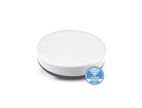 Plafon NEO n/t 13W AC 230V 50Hz 4000K (neutr.) 120 st. IP54 z czujnikiem ruchu 1390lm PL-NEO/LED/13W/CR grafit