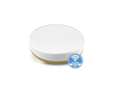 Plafon NEO n/t 13W AC 230V 50Hz 4000K (neutr.) 120 st. IP54 z czujnikiem ruchu 1390lm PL-NEO/LED/13W/CR złoty