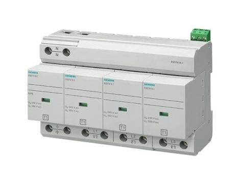 Ogranicznik przepięć Typ T1 3P Uc 350V 25kA TN-S ze stykami sygn. SENTRON 5SD7414-1