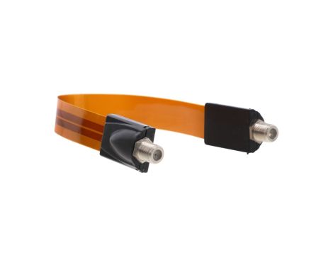 Przepust antenowy okienny płaski SAT F - F slim HQ LIBOX LB0076B