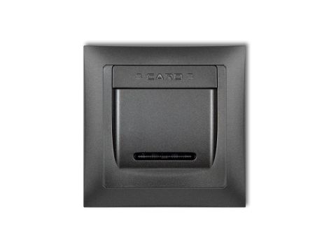 DECO Łącznik hotelowy DECO Soft grafitowy 11DSHSO-1