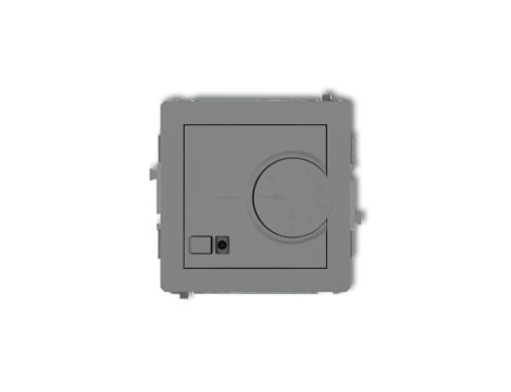 DECO Regulator elektroniczny temperatury z czujnikiem podpodłogowym szary mat 27DRT-1