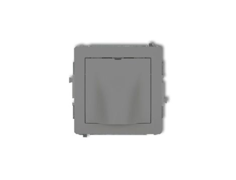 DECO Mechanizm wypustu kablowego szary mat 27DWPK