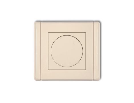 FLEXI Elektroniczny regulator oświetlenia przyciskowo-obrotowy do lamp LED beżowy 1FRO-2