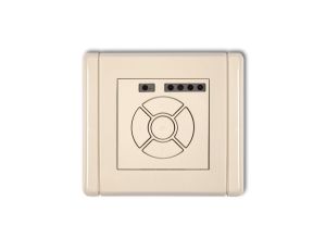 FLEXI Elektroniczny sterownik roletowy (sterowanie lokalne i pilotem, sterowanie strefą) beżowy 1FSR-3