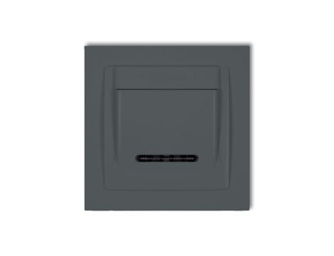 DECO Łącznik hotelowy grafitowy mat 28DSH-1