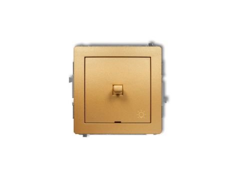 DECO Przycisk /światło/ w stylu amerykańskim złoty 29DWPUS-5