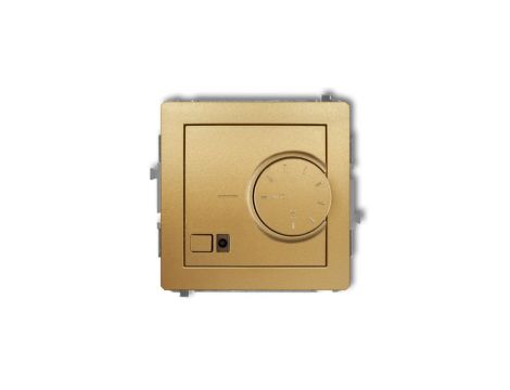DECO Regulator elektroniczny temperatury z czujnikiem powietrznym złoty 29DRT-2