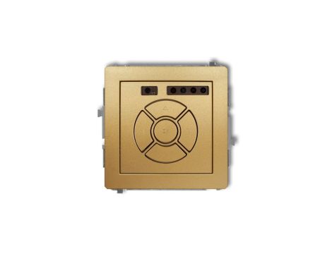 DECO Sterownik roletowy elektroniczny (przycisk strefowy) złoty 29DSR-5