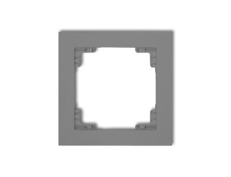 DECO Ramka uniwersalna pojedyncza z tworzywa złoty 29DR-1