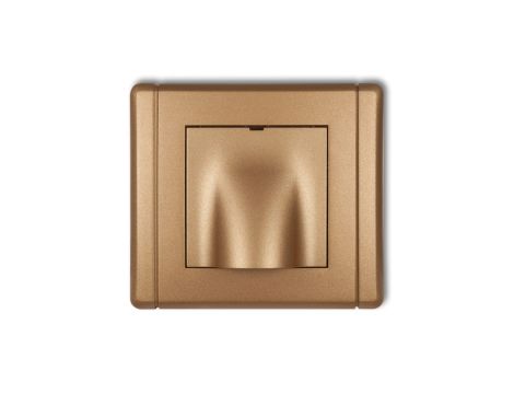 FLEXI Wypust kablowy złoty metalik 8FWPK