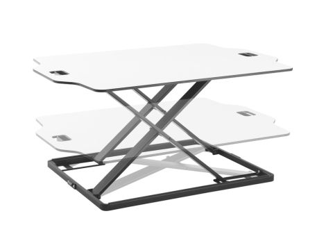 Ergonomiczna nakładka na biurko powierzchnia robocza: 795x540mm regulowana na stojąco/siedząco DA-90382