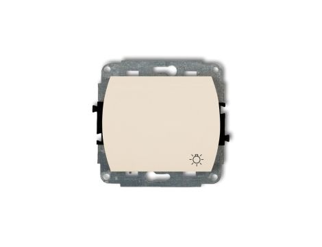 TREND Przycisk /światło/ podświetlany beżowy 1WP-5L