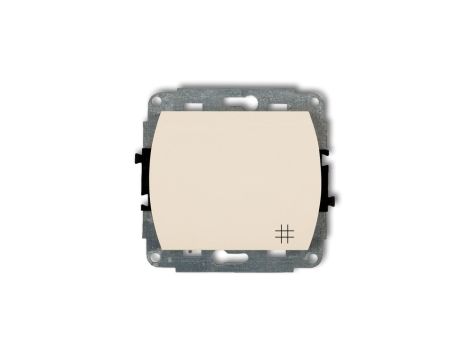 TREND Łącznik krzyżowy podświetlany beżowy 1WP-6L