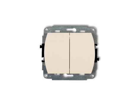TREND Przycisk dwubiegunowy beżowy 1WP-44.2