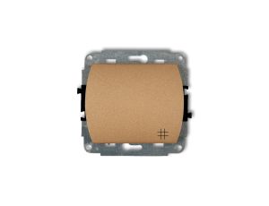 TREND Łącznik krzyżowy podświetlany złoty metalik 8WP-6L