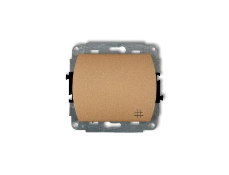 TREND Łącznik krzyżowy podświetlany złoty metalik 8WP-6L