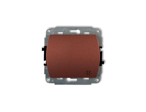 TREND Łącznik krzyżowy podświetlany brązowy metalik 9WP-6L