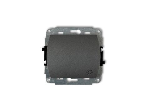TREND Przycisk /światło/ podświetlany grafitowy 11WP-5L