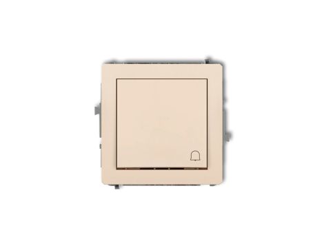 DECO Przycisk /dzwonek/ beżowy 1DWP-4