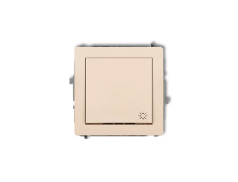 DECO Przycisk /światło/ beżowy 1DWP-5