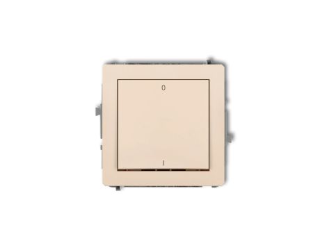 DECO Łącznik dwubiegunowy beżowy 1DWP-9
