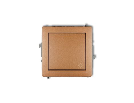 DECO Przycisk /światło/ złoty metalik 8DWP-5