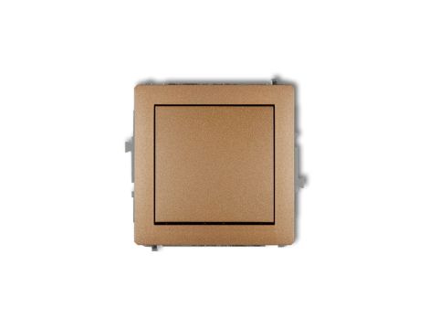DECO Przycisk jednobiegunowy złoty metalik 8DWP-4.1