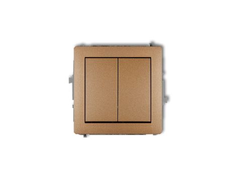 DECO Przycisk świecznikowy złoty metalik 8DWP-44.1