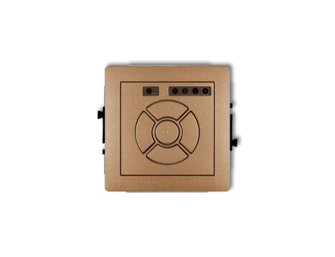 DECO Sterownik roletowy elektroniczny (sterowanie lokalne) złoty metalik 8DSR-1