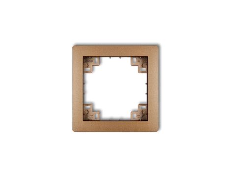 Ramka pośrednia złoty metalik 8DRP
