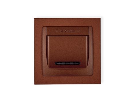 DECO Łącznik hotelowy brązowy metalik 9DSH-1