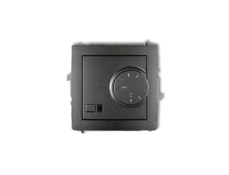 DECO Regulator temperatury elektroniczny z czujnikiem powietrznym grafitowy 11DRT-2