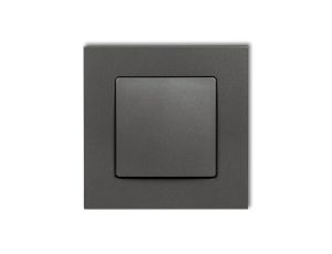 DECO Gniazdo ssące odkurzacza centralnego DECOvac grafitowy 11DGV-1